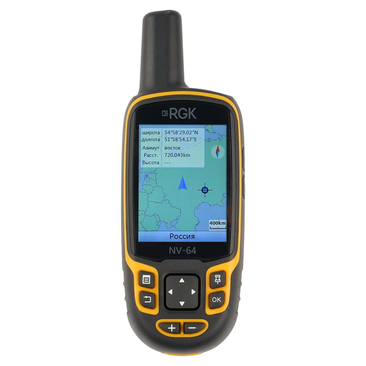 RGK NV-64 - туристический навигатор