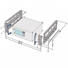 Комплект для монтажа в 19-дюймовую стойку Rohde Schwarz ZZA-478