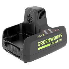 Greenworks 82SN22 с АКБ 2х2,5 Ач + ЗУ 8А двойное