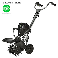 Культиватор аккумуляторный Greenworks GC82T 82V (25 см) бесщеточный, с АКБ 5 Ач, без ЗУ