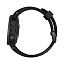 спорт-часы Garmin Fenix 5S Plus Sapphire черные с черным ремешком