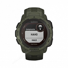 Часы для бега Garmin Instinct Solar Tactical Solar Moss