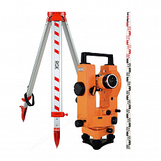 Комплект теодолит УОМЗ 3Т5КП штатив рейка - 3 в 1