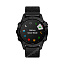 gps Часы Garmin Fenix 6 Sapphire черный DLC с плетеным черным нейлоновым ремешком