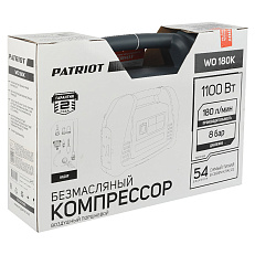 Patriot WO 180 K - безмасляный компрессор