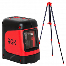 RGK ML-11 + штатив - лазерный уровень с красным лучом