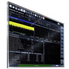 Анализ нисходящих MIMO-сигналов EUTRA/LTE Rohde Schwarz FSW-K102