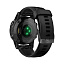 спортивные часы Garmin Fenix 5S Plus Sapphire черные с черным ремешком