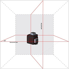 ADA Cube 2-360 Professional Edition с калибровкой - лазерный нивелир