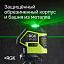 RGK PR-81G - лазерный уровень (360° / зелёный луч / 80м с приемником)