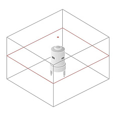 NEDO PRIMUS2 HVA с калибровкой - ротационный нивелир с красным лучом