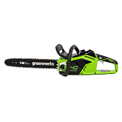 Greenworks GD40CS18 40V (40см) без АКБ и ЗУ